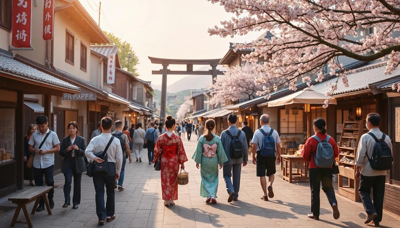 Image Cultural Travel Experiences in Japan